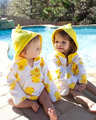Zoocchini Baby Cover Up UPF 50+, Puddles the Duck Towels And Flannels