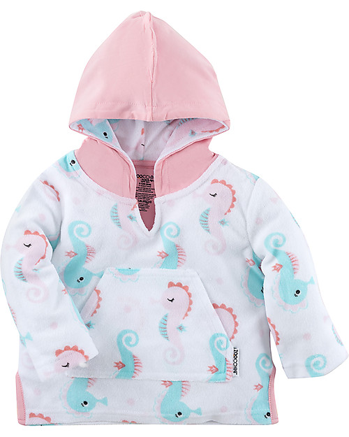 Zoocchini Baby Cover Up UPF 50+ Seahorse Towels And Flannels