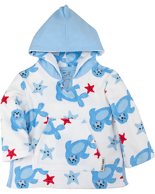 Zoocchini Baby Cover Up UPF 50+ Seal Towels And Flannels