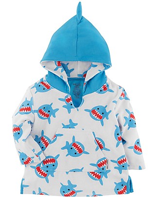 Zoocchini Baby Cover Up UPF 50+, Sherman the Shark Towels And Flannels