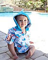 Zoocchini Baby Cover Up UPF 50+, Sherman the Shark Towels And Flannels