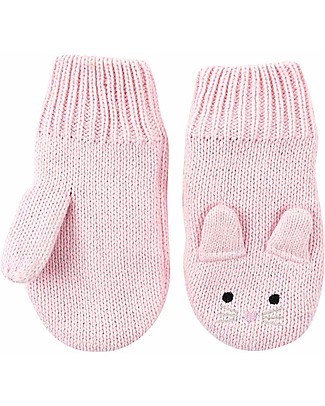Zoocchini Baby Knit Mittens, Beatrice the Bunny - Fleece lined! Gloves e Mittens