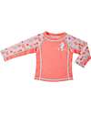 Zoocchini Baby Rash Guard Long Sleeved Swim Top - Sally the Seahorse Uv-Safe T-shirt
