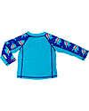 Zoocchini Baby Rash Guard Long Sleeved Swim Top - Sherman the Shark Uv-Safe T-shirt