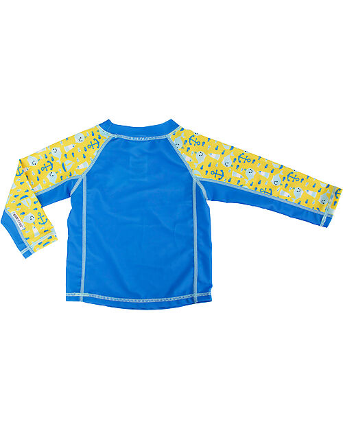 Zoocchini Baby Rash Guard Long Sleeved Swim Top - Willy the Whale Uv-Safe T-shirt