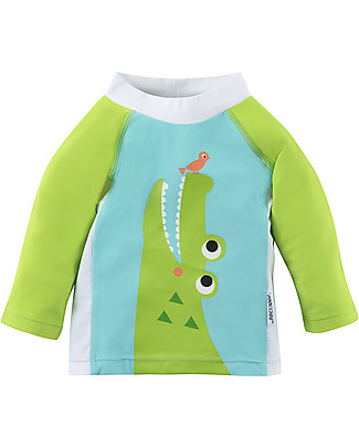 Zoocchini Baby Rash Guard UPF 50+ Alligator Uv-Safe Sunsuits