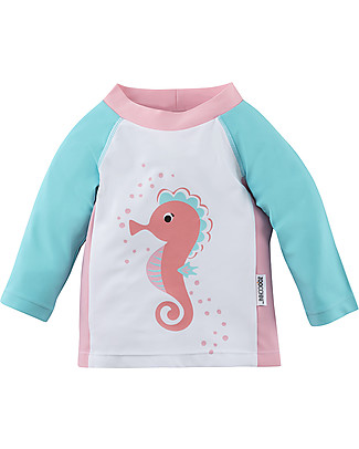 Zoocchini Baby Rash Guard UPF 50+ Seahorse Uv-Safe Sunsuits