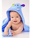 Zoocchini Baby Towel with Hood, Henry the Hippo - 100% cotton Towels And Flannels