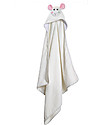 Zoocchini Baby Towel with Hood, Lola the Lamb - 100% cotton Towels And Flannels