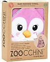 Zoocchini Baby Towel with Hood - Penguin - 100% cotton Towels And Flannels