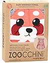 Zoocchini Baby Towel with Hood - Red Panda - 100% cotton Towels And Flannels