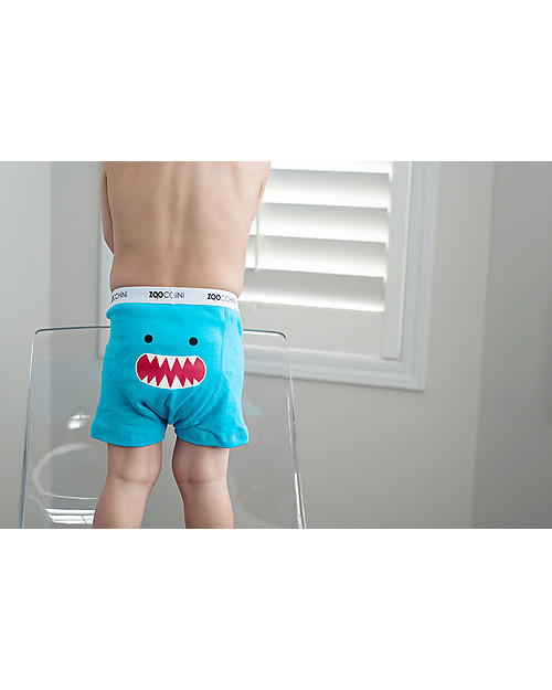 Zoocchini Boy Boxer Set of 3, Monster Mash - 100% organic cotton Briefs