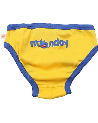 Zoocchini Boys Briefs Days of the Week - Set 0f 7 - 100% Organic Cotton Training Pants