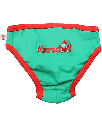 Zoocchini Boys Briefs Days of the Week - Set 0f 7 - 100% Organic Cotton Training Pants