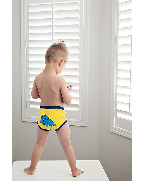 Zoocchini Boys Padded Training Pant Set, 3 pieces, Jurassic Friends - 100% organic cotton Briefs