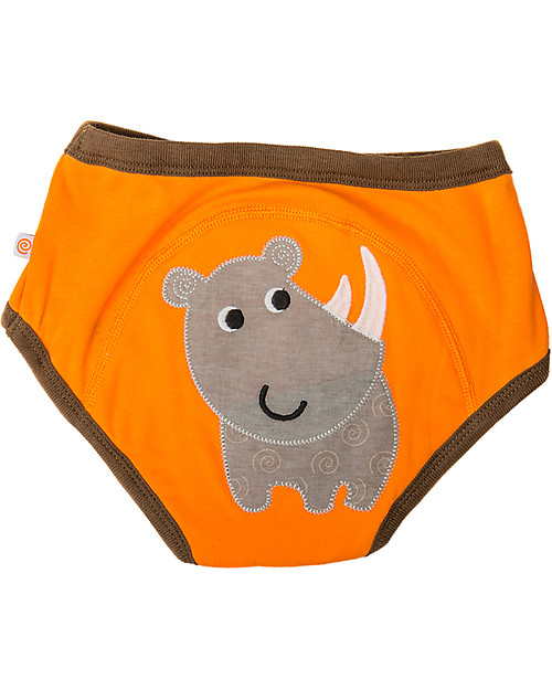 Zoocchini Boys Padded Training Pant Set, 3 pieces, Safari Friends - 100% organic cotton Briefs
