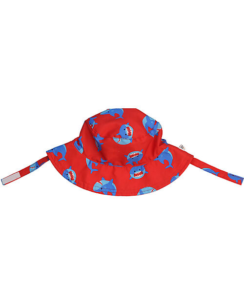 Zoocchini Bucket Sun Hat - UPF 50+ - Sherman the Shark Sunhats