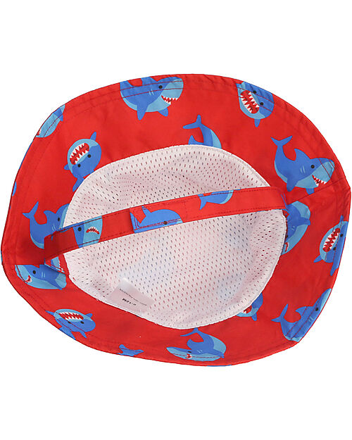 Zoocchini Bucket Sun Hat - UPF 50+ - Sherman the Shark Sunhats
