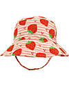 Zoocchini Bucket Sun Hat - UPF 50+ - Strawberry Sunhats