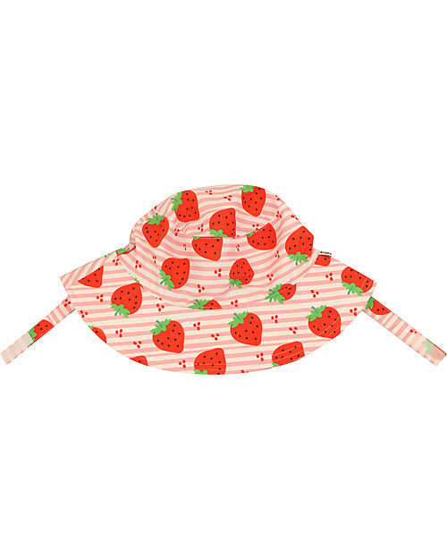 Zoocchini Bucket Sun Hat - UPF 50+ - Strawberry Sunhats