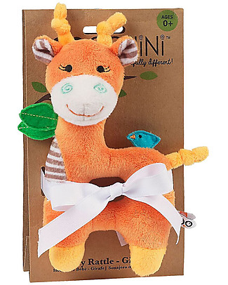 Zoocchini Buddy Rattles, Giraffe - Velour Rattles