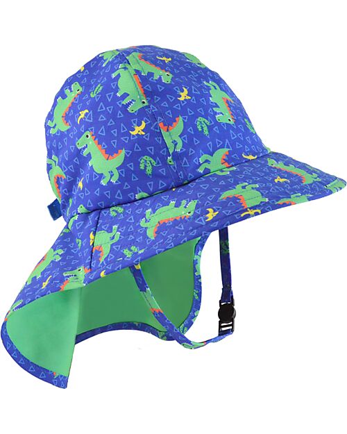 Zoocchini Cape Sun Hat  - Devin the Dinosaur Sunhats