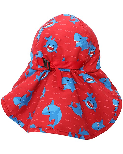 Zoocchini Cape Sun Hat - UPF 50+ - Blue Shark Sunhats