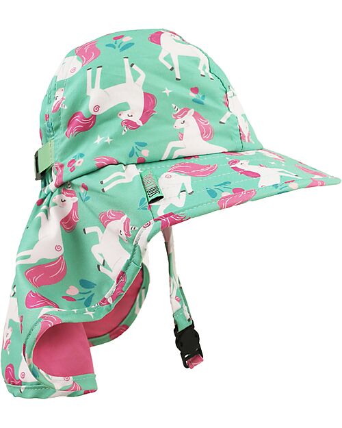 Zoocchini Cape Sun Hat - UPF 50+ - Unity the Unicorn Sunhats