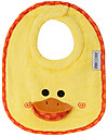 Zoocchini Dribble Bib, Puddles the Duck - 100% cotton Snap Bibs