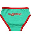 Zoocchini Girls Briefs Days of the Week - Set of 7 - 100% Organic Cotton Briefs