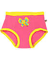 Zoocchini Girls Padded Training Pants - Garden Creatures - Set of 3 - 100% Organic Cotton Briefs
