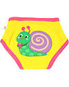 Zoocchini Girls Padded Training Pants - Garden Creatures - Set of 3 - 100% Organic Cotton Briefs