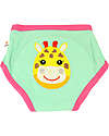Zoocchini Girls Padded Training Pants - Zoo Friends - Set of 3 - 100% Organic Cotton Briefs