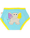Zoocchini Girls Padded Training Pants - Zoo Friends - Set of 3 - 100% Organic Cotton Briefs