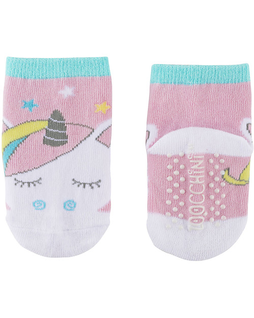 Zoocchini Grip+Easy Anti-slip Leggings & Socks Set - Allie the Unicorn Leggings