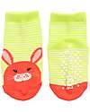 Zoocchini Grip+Easy Anti-slip Leggings & Socks Set - Bella the Bunny Leggings