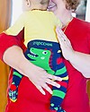 Zoocchini Grip+Easy Anti-slip Leggings & Socks Set - Devin the Dinosaur Leggings