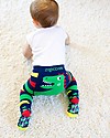 Zoocchini Grip+Easy Anti-slip Leggings & Socks Set - Devin the Dinosaur Leggings