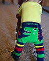 Zoocchini Grip+Easy Anti-slip Leggings & Socks Set - Devin the Dinosaur Leggings
