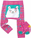 Zoocchini Grip+Easy Anti-slip Leggings & Socks Set - Larney the Llama Leggings