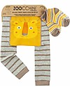 Zoocchini Grip+Easy Anti-slip Leggings & Socks Set - Leo the Lion Leggings