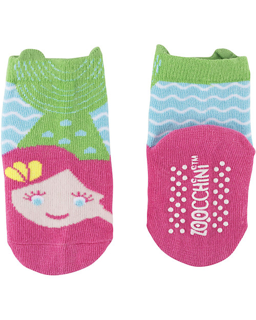 Zoocchini Grip+Easy Anti-slip Leggings & Socks Set - Marietta the Mermaid Leggings