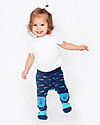 Zoocchini Grip+Easy Anti-slip Leggings & Socks Set - Sherman the Shark Leggings