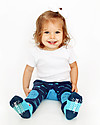 Zoocchini Grip+Easy Anti-slip Leggings & Socks Set - Sherman the Shark Leggings
