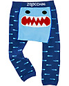 Zoocchini Grip+Easy Anti-slip Leggings & Socks Set - Sherman the Shark Leggings