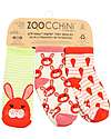 Zoocchini Grip+Easy Antislip Socks 3 Pack - Bella the Bunny Antislip Socks