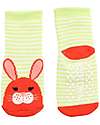 Zoocchini Grip+Easy Antislip Socks 3 Pack - Bella the Bunny Antislip Socks