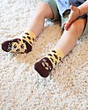 Zoocchini Grip+Easy Antislip Socks 3 Pack - Bosley the Bear Antislip Socks