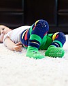 Zoocchini Grip+Easy Antislip Socks 3 Pack - Devin the Dinosaur Antislip Socks