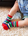 Zoocchini Grip+Easy Antislip Socks 3 Pack - Devin the Dinosaur Antislip Socks